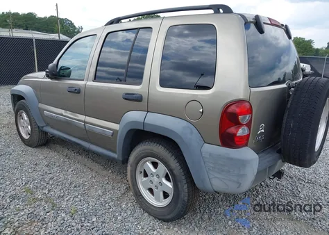 2005 Jeep Liberty Sport from USA, damaged, VIN 1J4GK48K15W519062